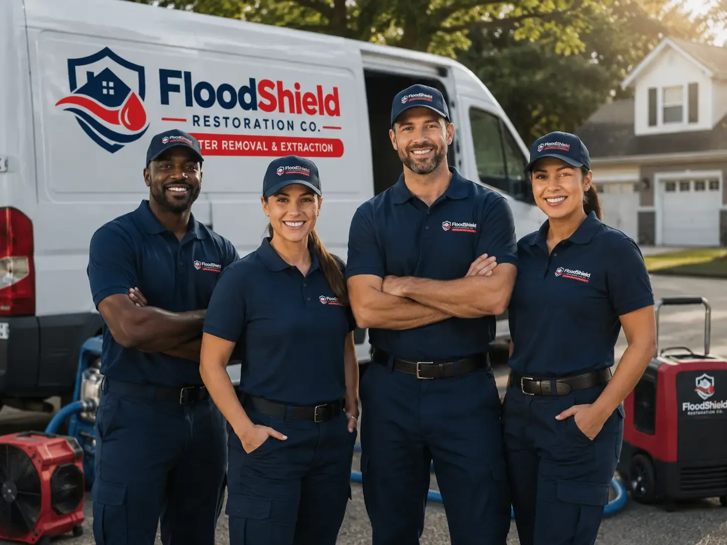 Flood Damage Restoration company in Burr Oak, KS